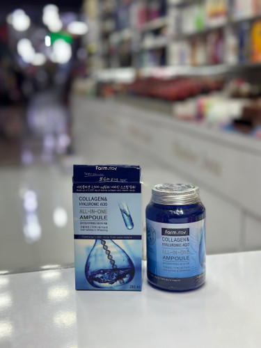 آمپول کلاژن و هیالورونیک اسید آل این وان فارم استی