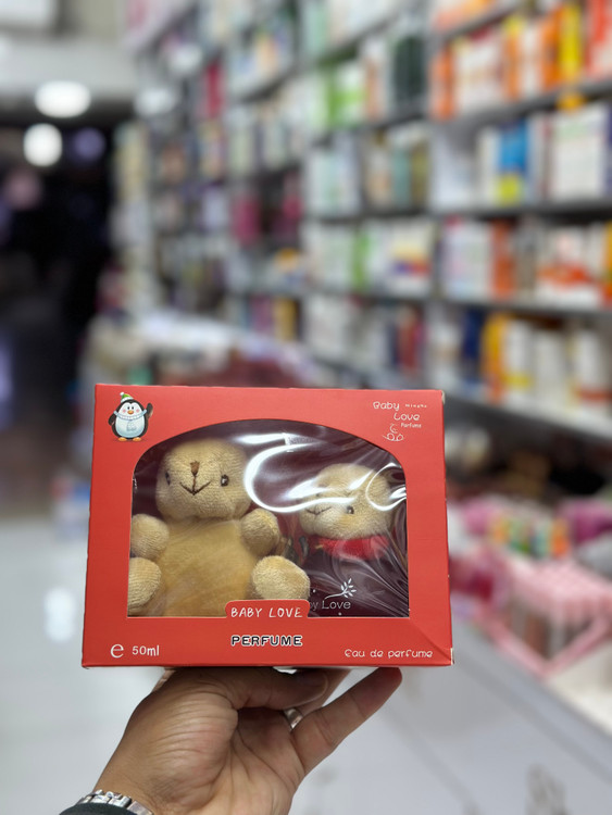 ادکلن 50 میل بچه گانه همرا با عروسک