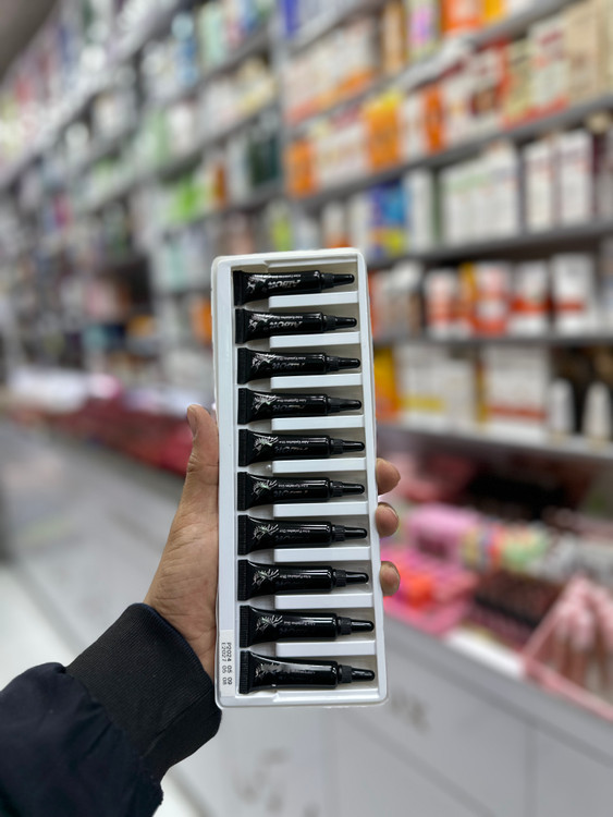 چسب اکستشن و ضداب مژه بدون گاز ساخت کره و اورجینال