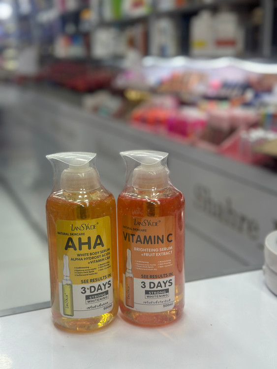 قویترین روشن کننده ی اورجینال سرم AHA