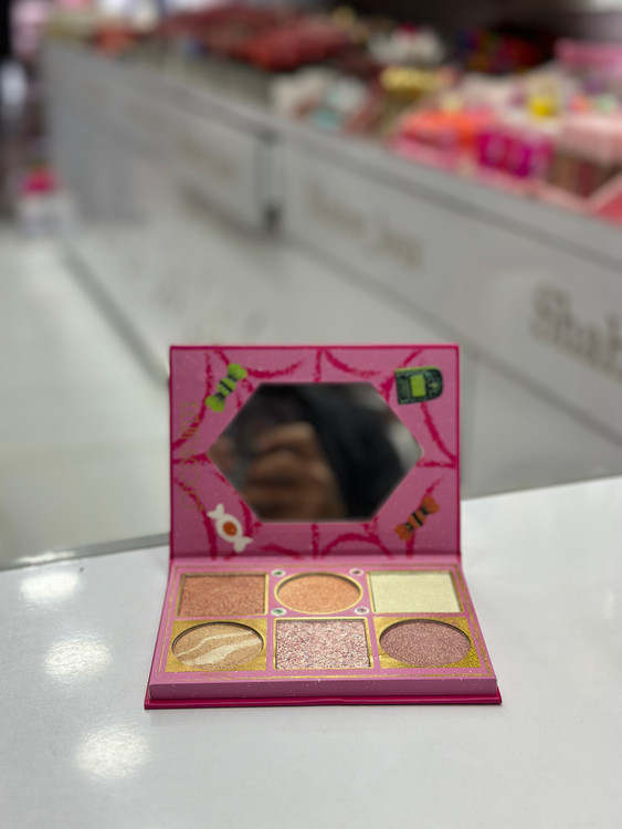 پالت هایلایتر شش رنگ