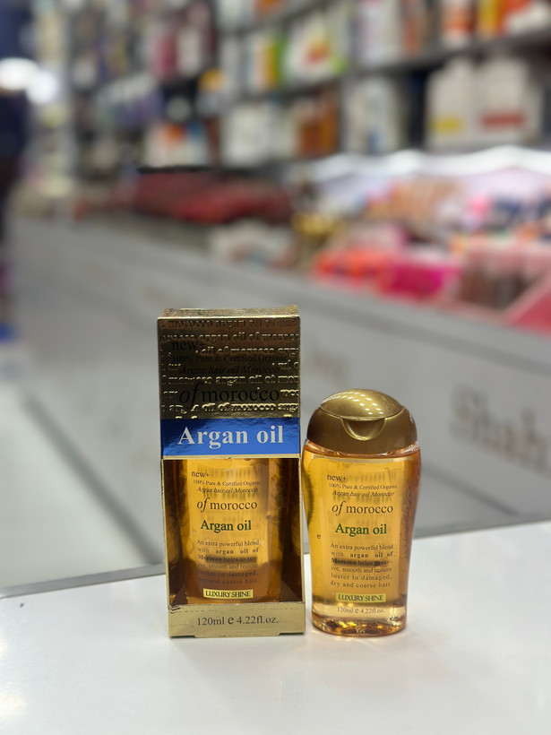 روغن موی ارگان مراکشی اصلی لاکچری شاین 120میل