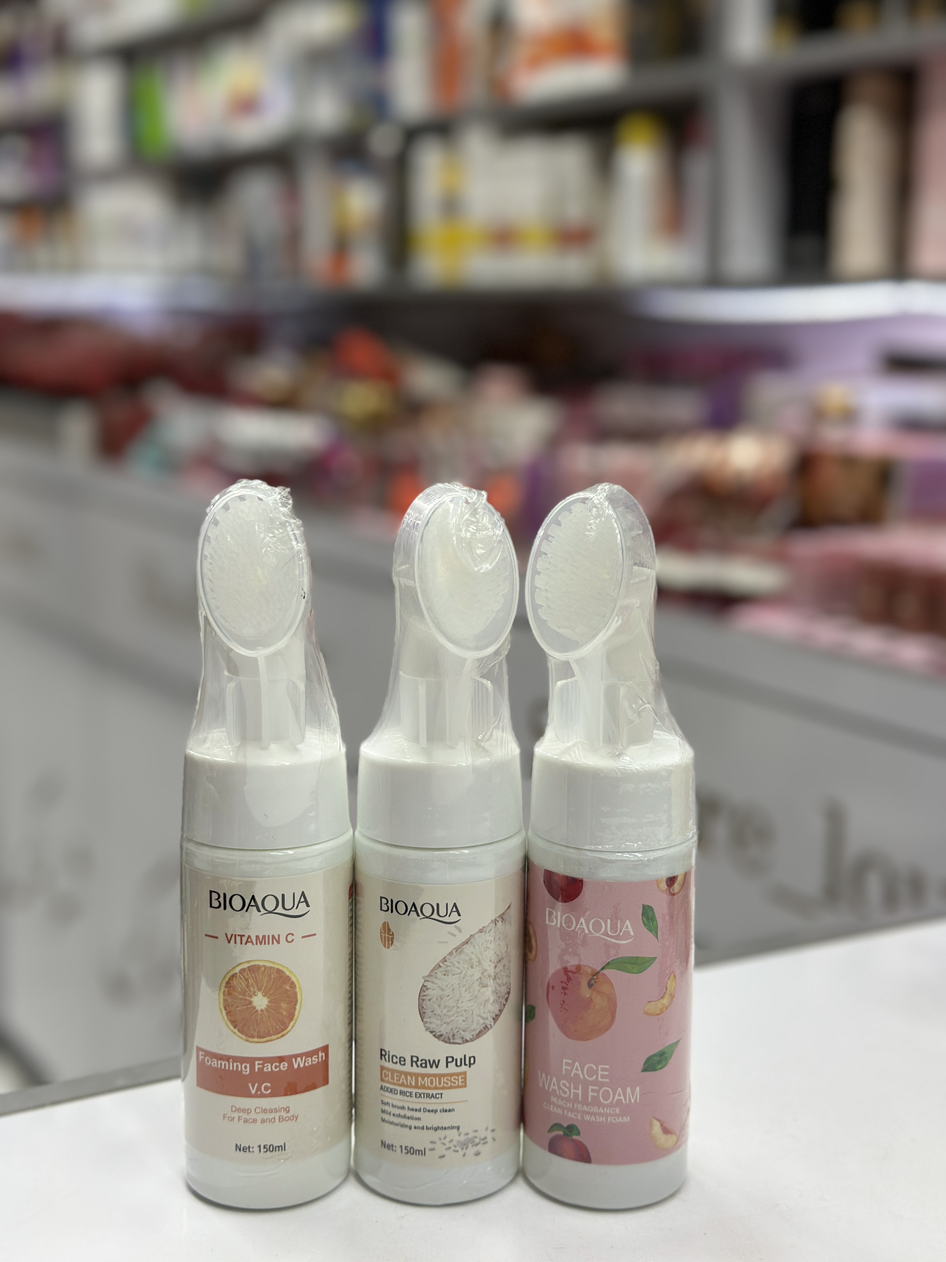 فوم براش دار اورجینال بیواکوا 150میل